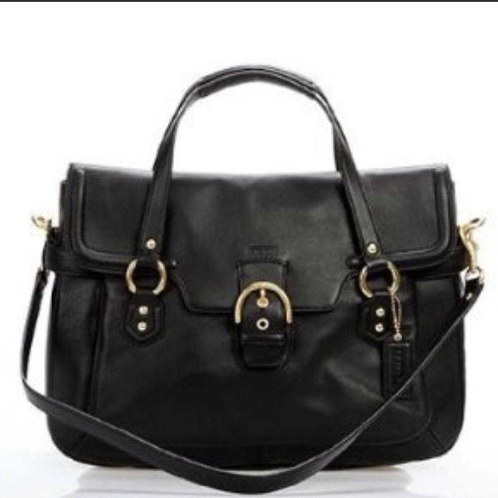 FINAL PRICE NWOT Coach soft leather bag.
